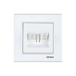 سوکت CAT6-CAT6 ایران الکتریک مدل برلیان