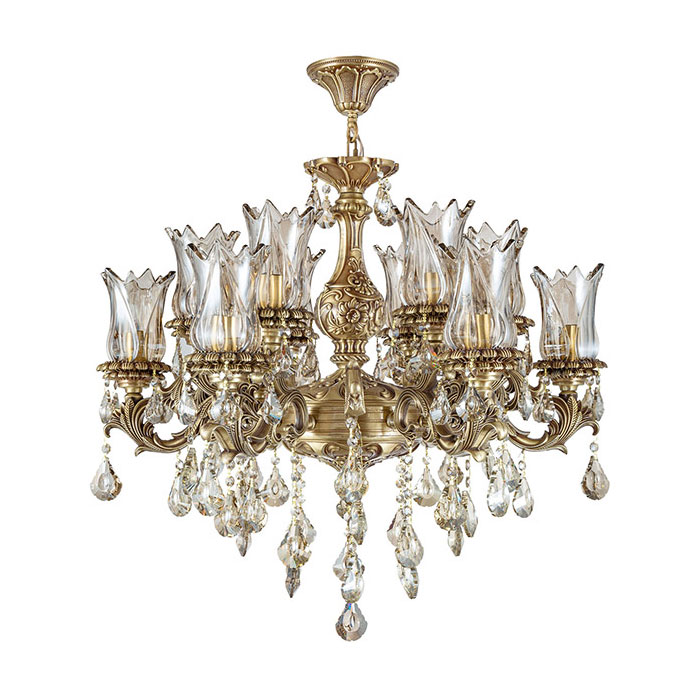 لوستر دایکاست چشمه نور ۱۲ شعله کد S3567/6-A