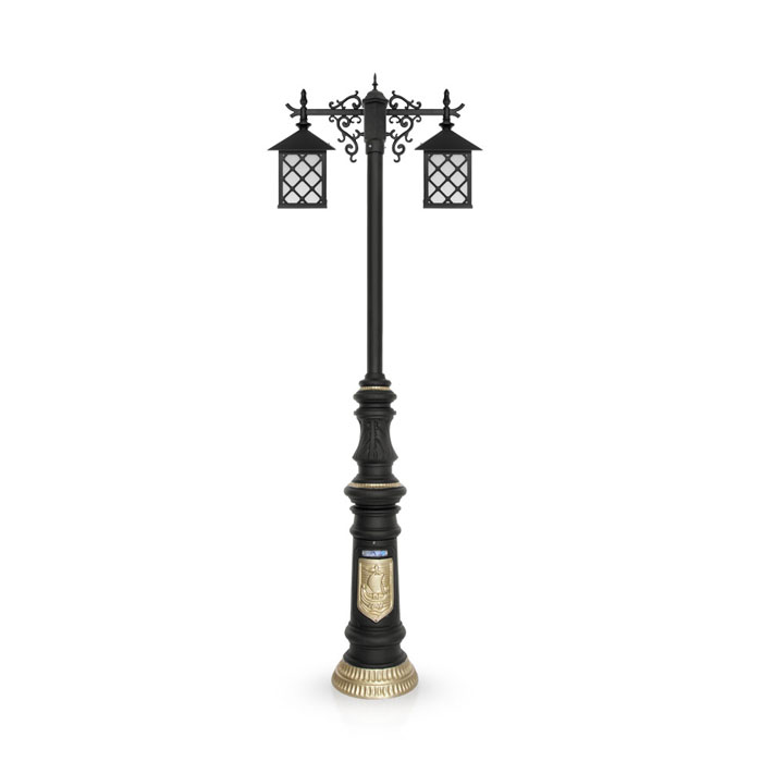 چراغ حیاطی ایستاده شب تاب SH-105421320 مدل کارن 1