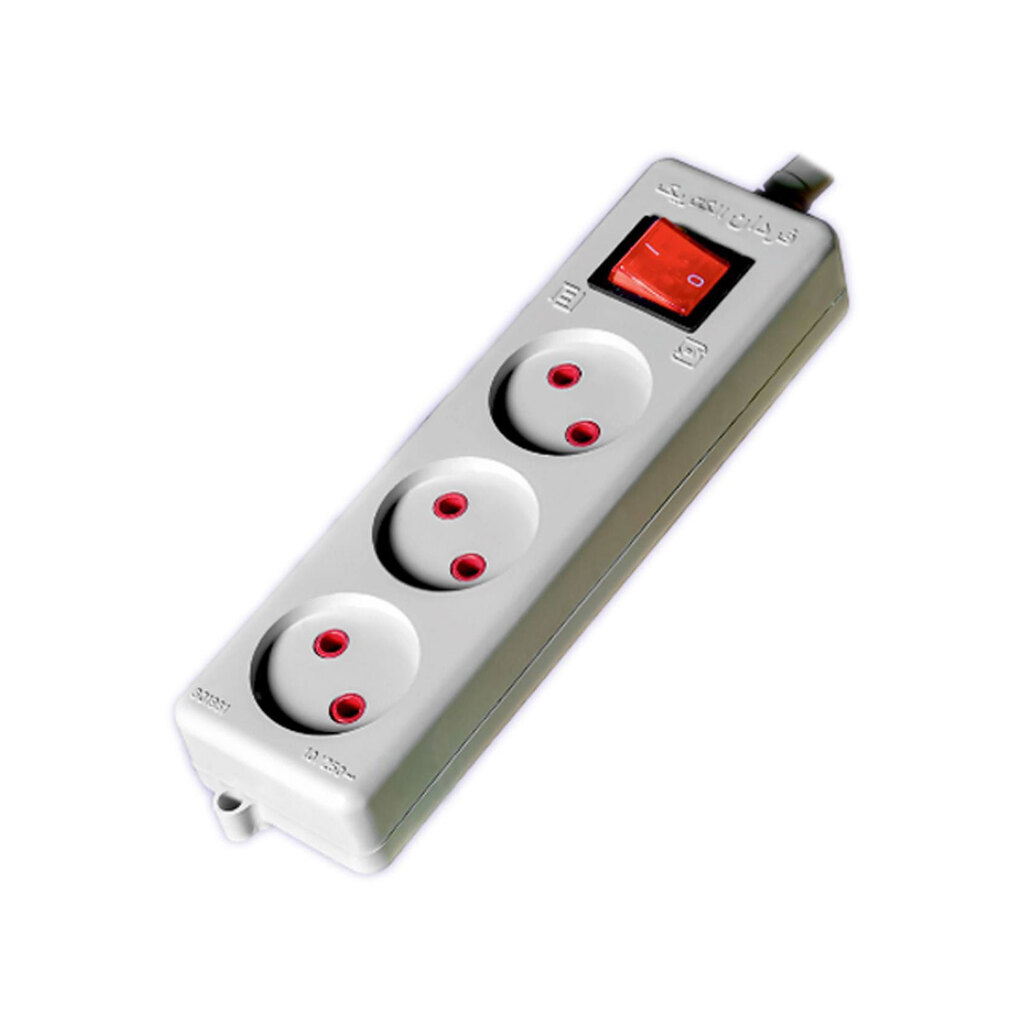 رابط سه خانه بدون ارت فردان الکتریک 31111 با کابل 3 متر