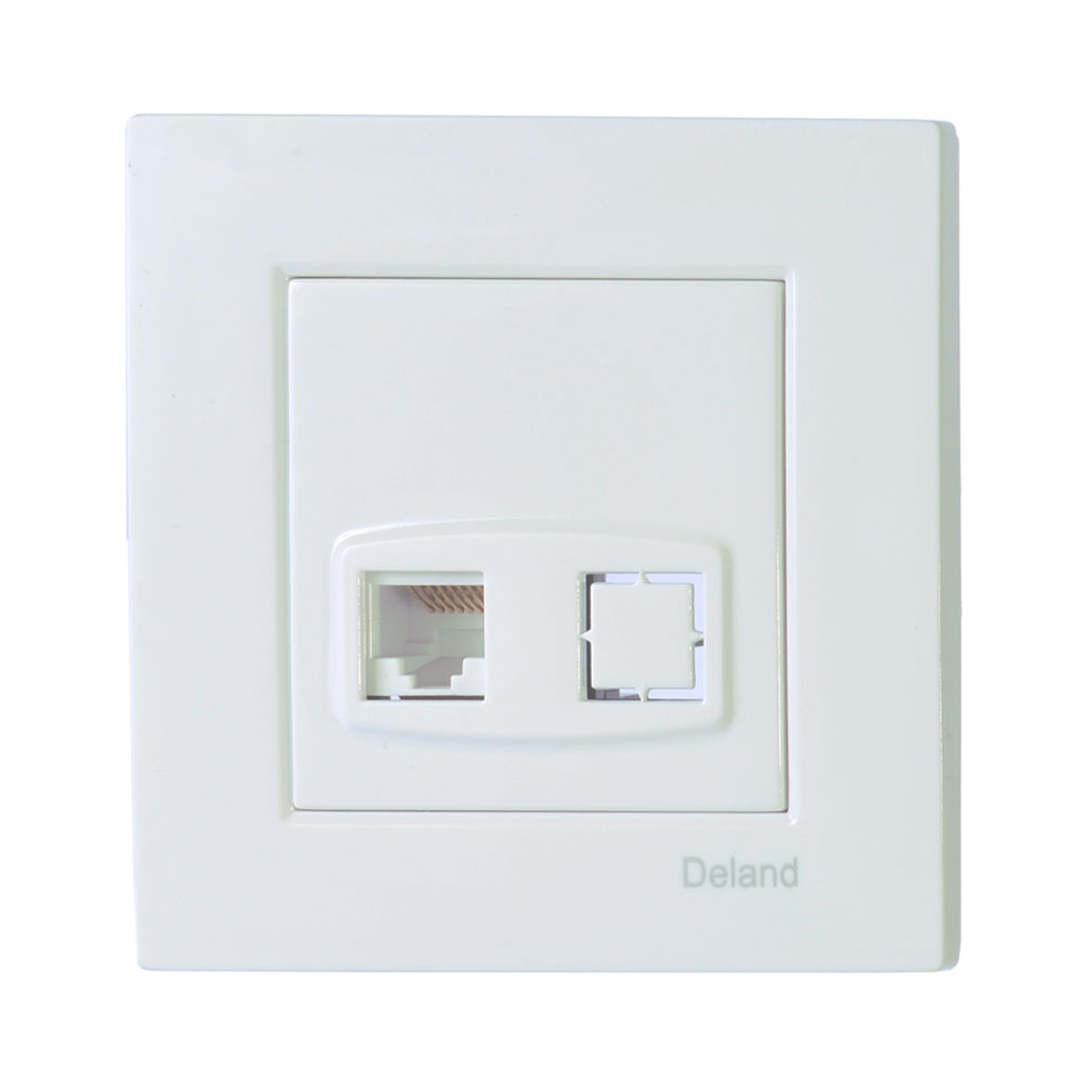 سوکت شبکه cat6 دلند مدل آسا