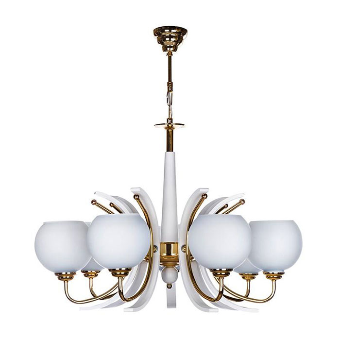 لوستر چشمه نور ۷ شعله کد ۸۵۸/۷