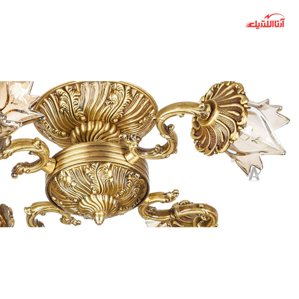 لوستر سقفی چشمه نور ۴ شعله کد S3544/4A