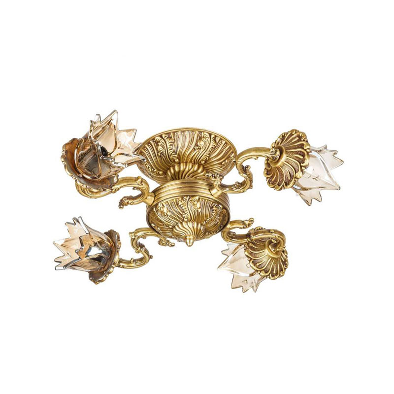 لوستر سقفی چشمه نور ۴ شعله کد S3544/4A