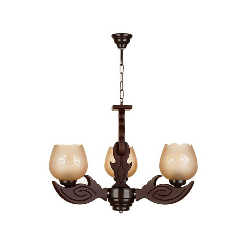 لوستر چشمه نور ۳ شعله کد G501/BR