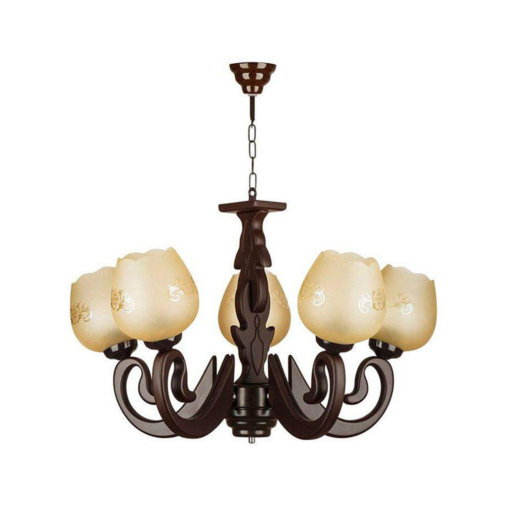 لوستر پنج شعله چشمه نور کد G595/5-BR