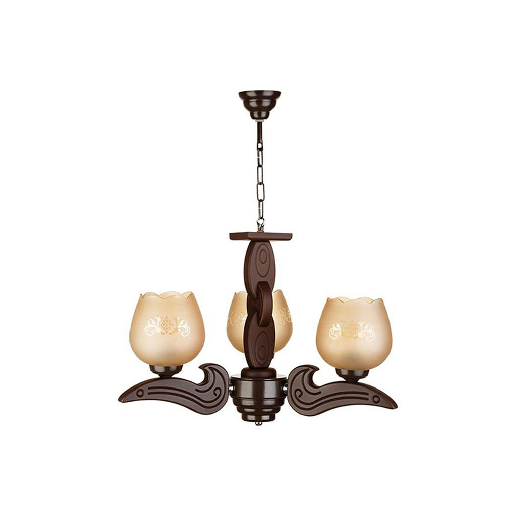 لوستر ۳ شعله چشمه نور کد G504/3-BR