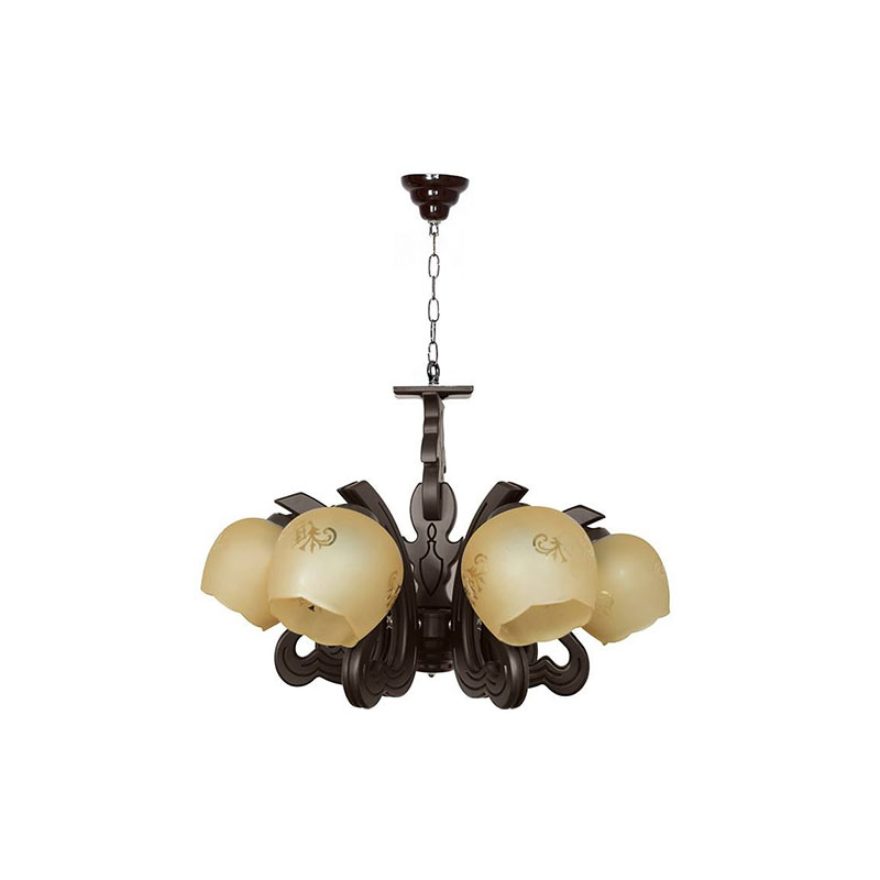 لوستر ۷ شعله چشمه نور کد G502/7-BR