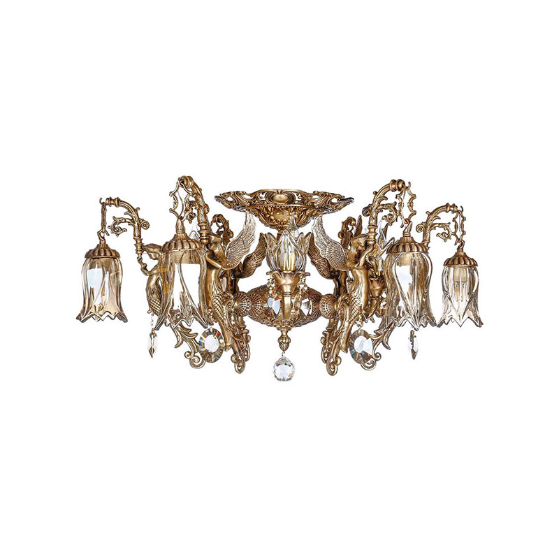 لوستر ۱۲ شعله چشمه نور کد C2728/A