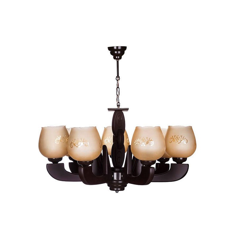 لوستر ۷ شعله چشمه نور کد G506/7-BR