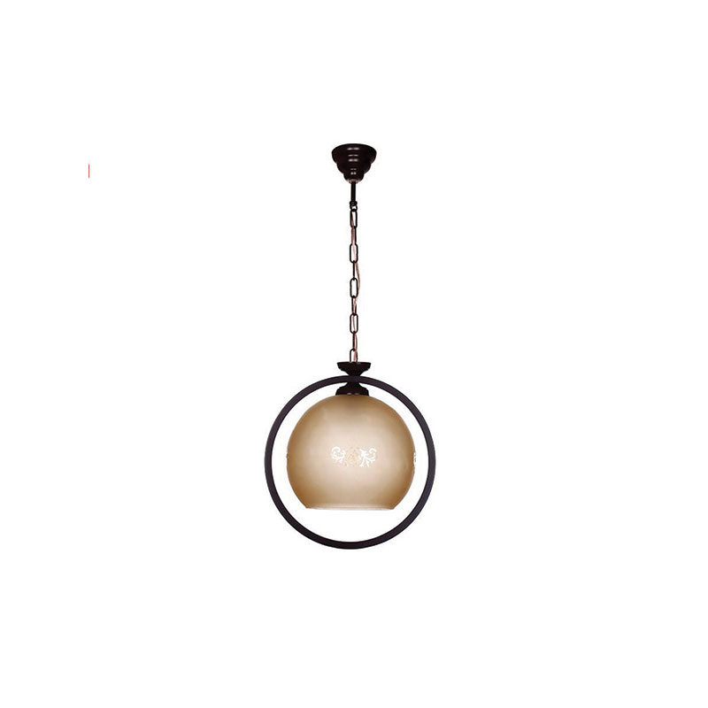 چراغ آویز چشمه نور کد G520/1H-BK