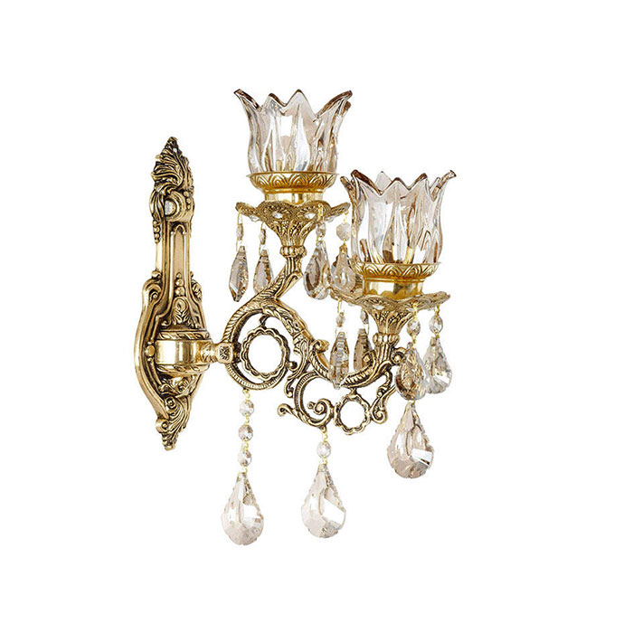 چراغ دیواری کلاسیک چشمه نور کد C2502/1W-B