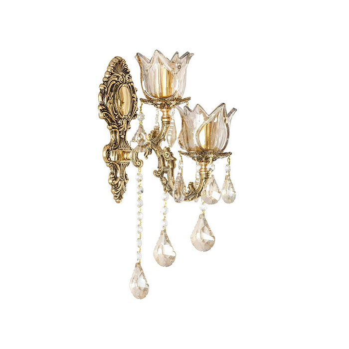 چراغ دیواری چشمه نور کد C2702/1W-B