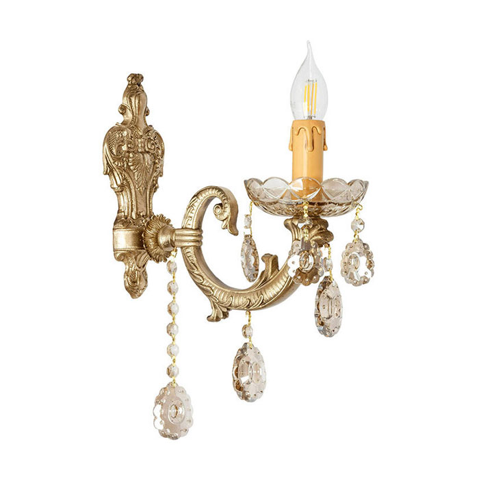 چراغ دیواری چشمه نور کد C2767/1W-A