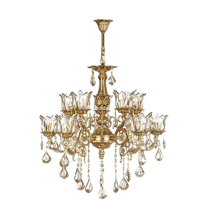 لوستر ۱۰ شعله چشمه نور کد C2925/5-A