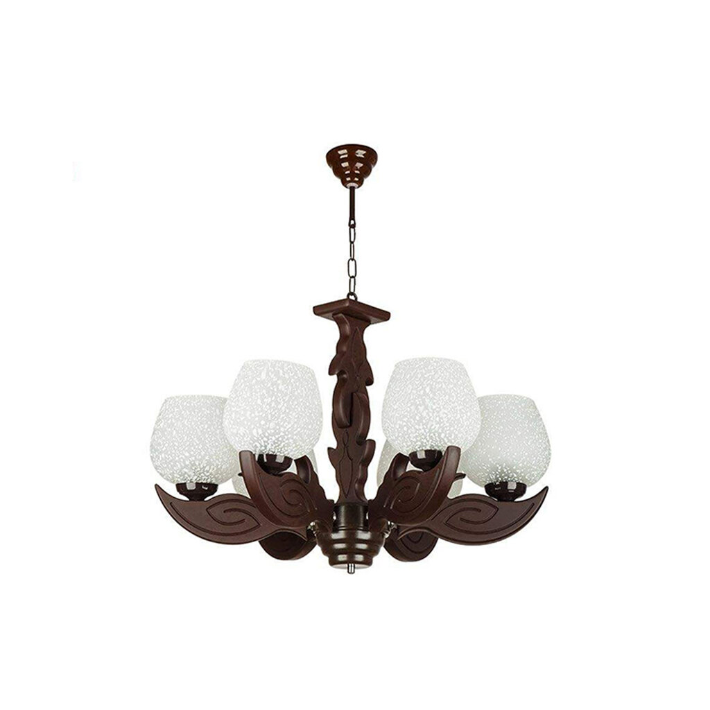 لوستر ۶ شعله چشمه نور کد G579/6-BR