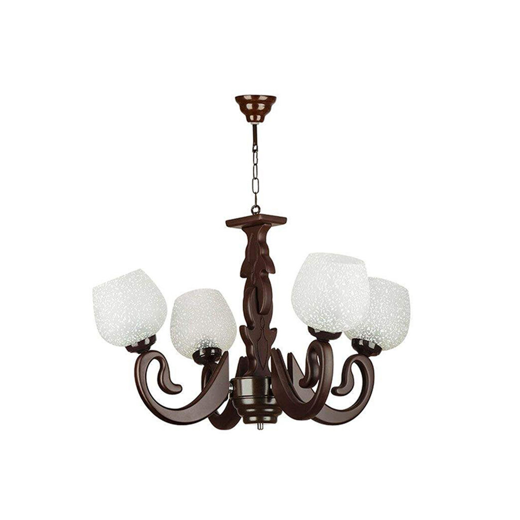 لوستر ۴ شعله چشمه نور کد G597/4-BR