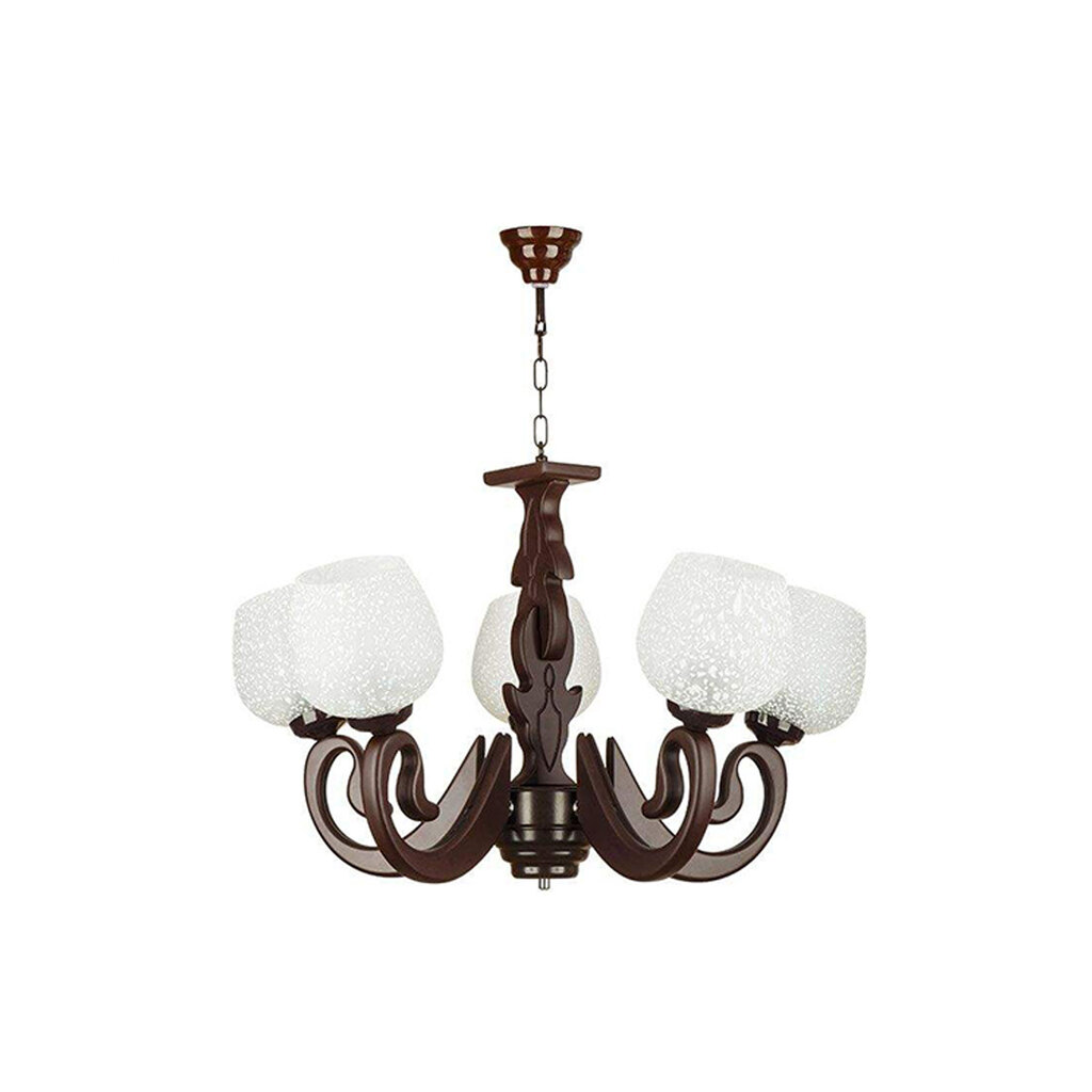 لوستر ۵ شعله چشمه نور کد G597/5-BR