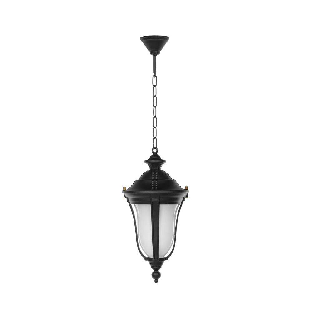 چراغ حیاطی سقفی آویز شب تاب مدل لاله SH-104402020