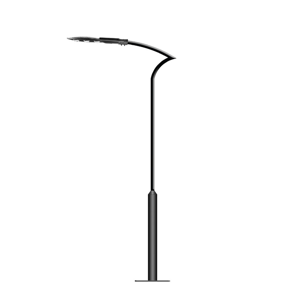 چراغ 100 وات خیابانی شعاع مدل SH-ST7161 همراه پایه و بولت