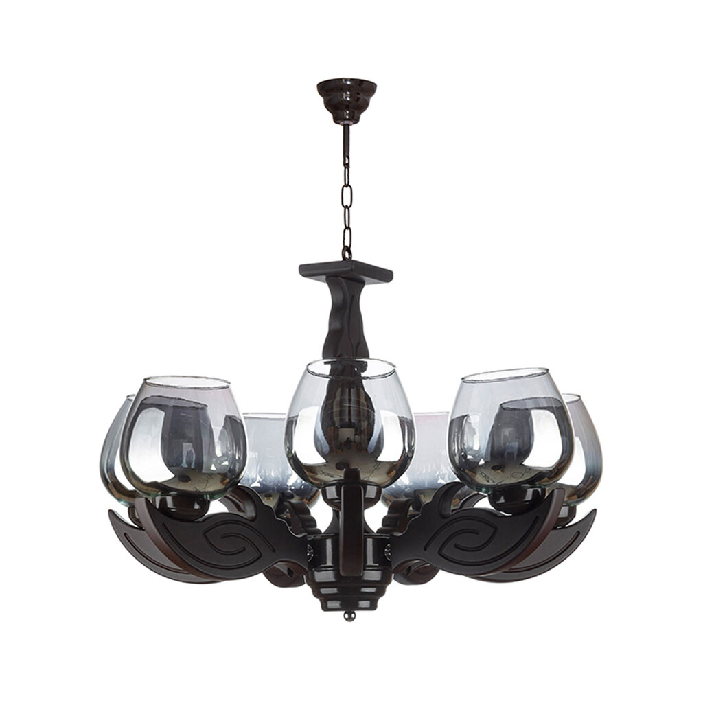 لوستر هفت شعله چشمه نور کد G657/7-BR