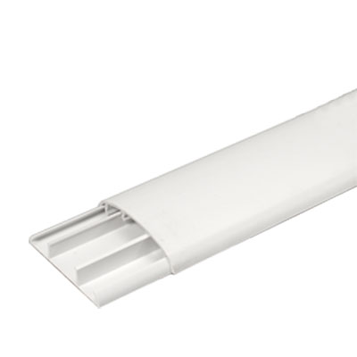 داکت نیم گرد زمینی 90 در 20 ساده دانوب شاخه 2 متری