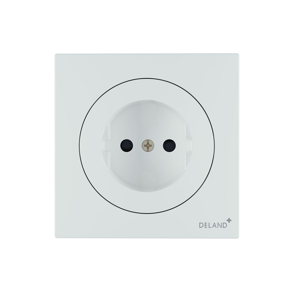 پریز بدون ارت محافظ دار دلند پلاس مدل آوا