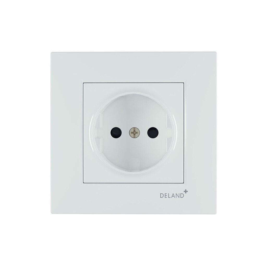 پریز بدون ارت محافظ دار دلند پلاس مدل آسا