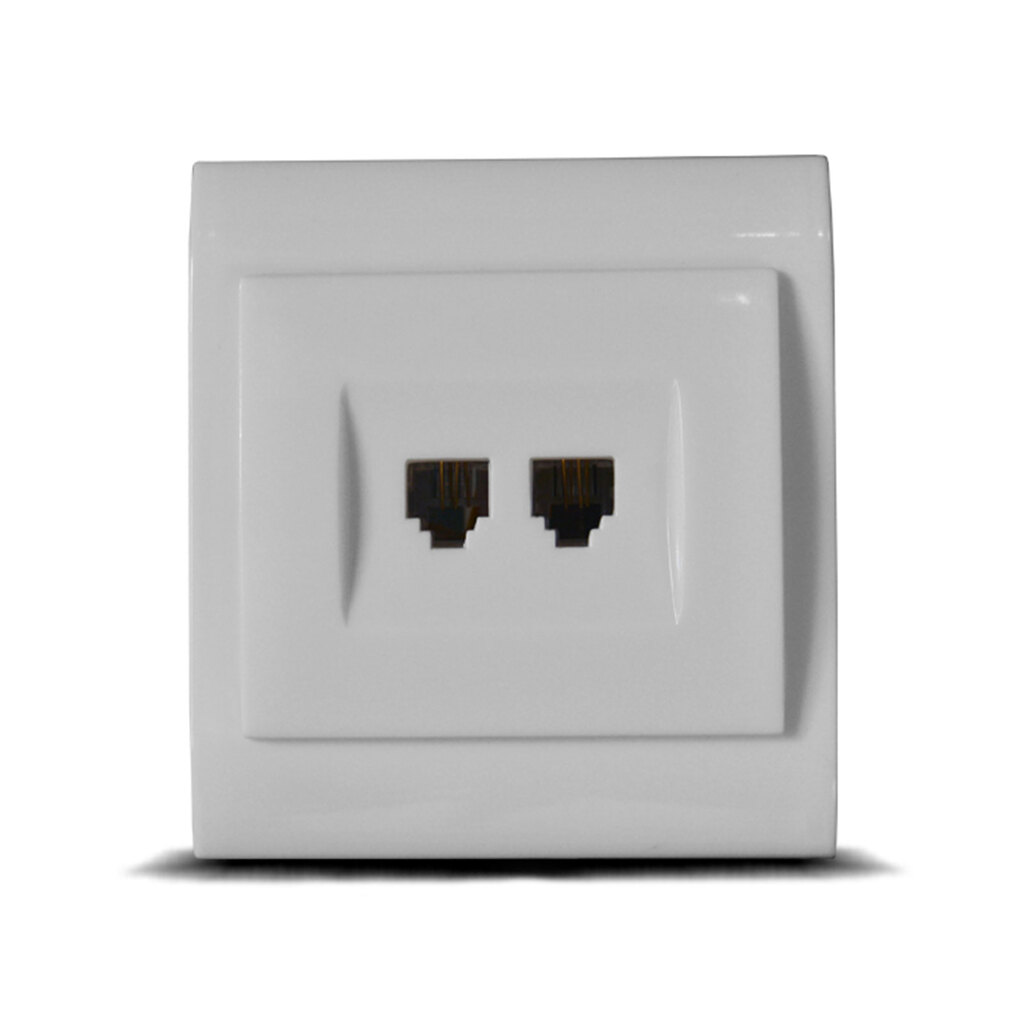 پریز تلفن دو منظوره الکتریک مدل آسمان