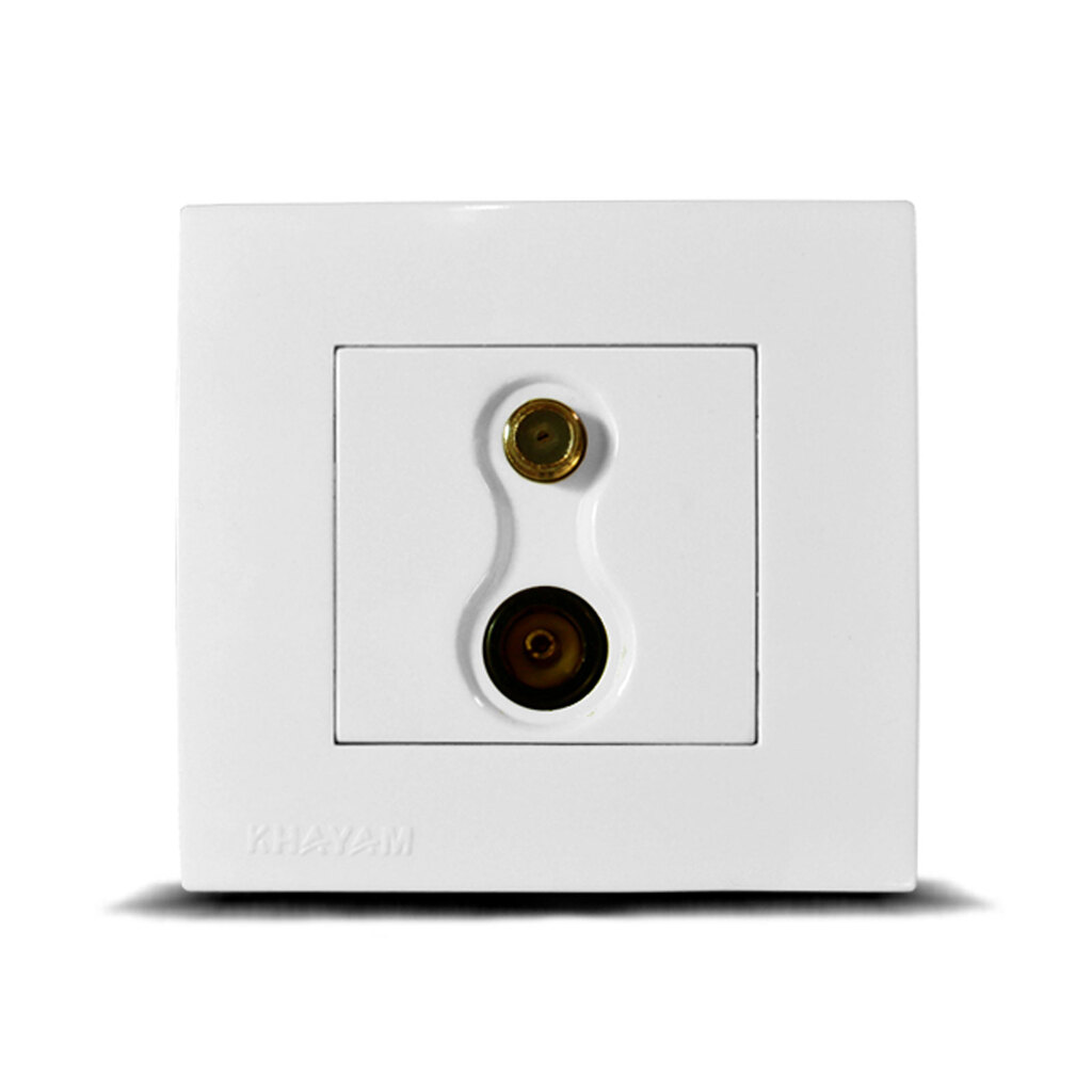 پریز آنتن دو منظوره خیام الکتریک مدل آنتیک