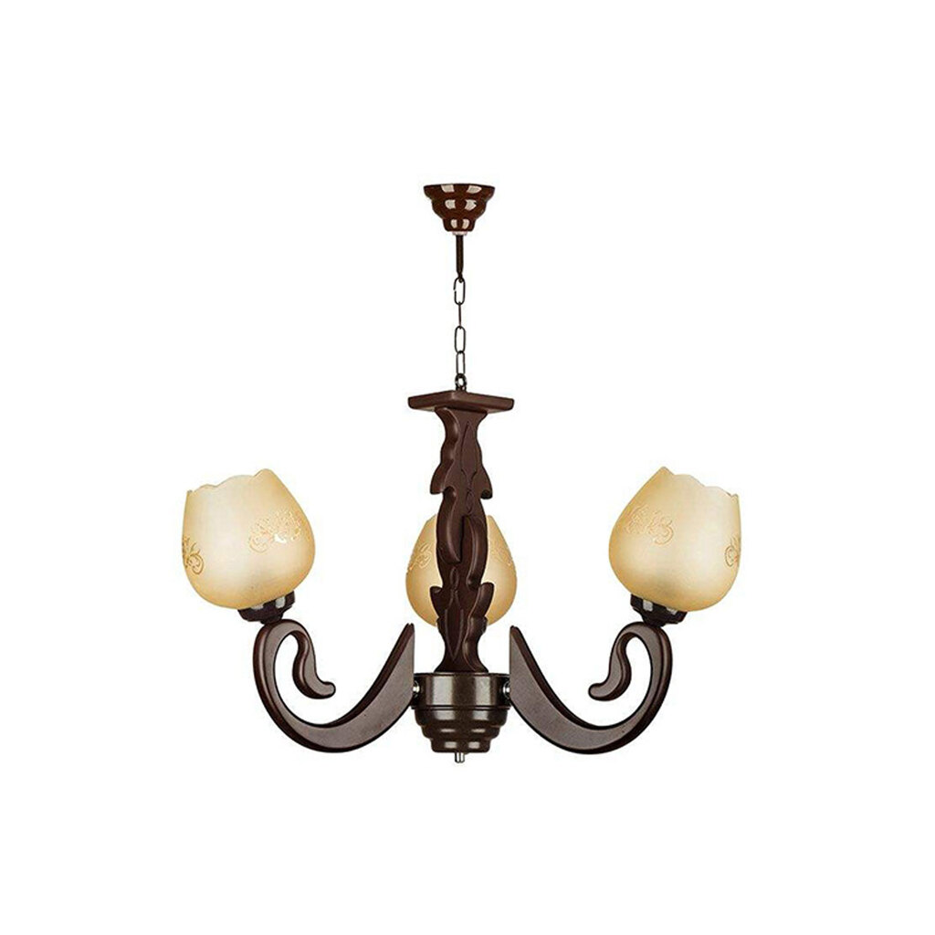 لوستر ۳ شعله چشمه نور کد G595/3-BR