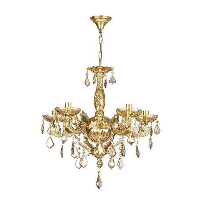 لوستر ۵ شعله چشمه نور کد C2799/5-A