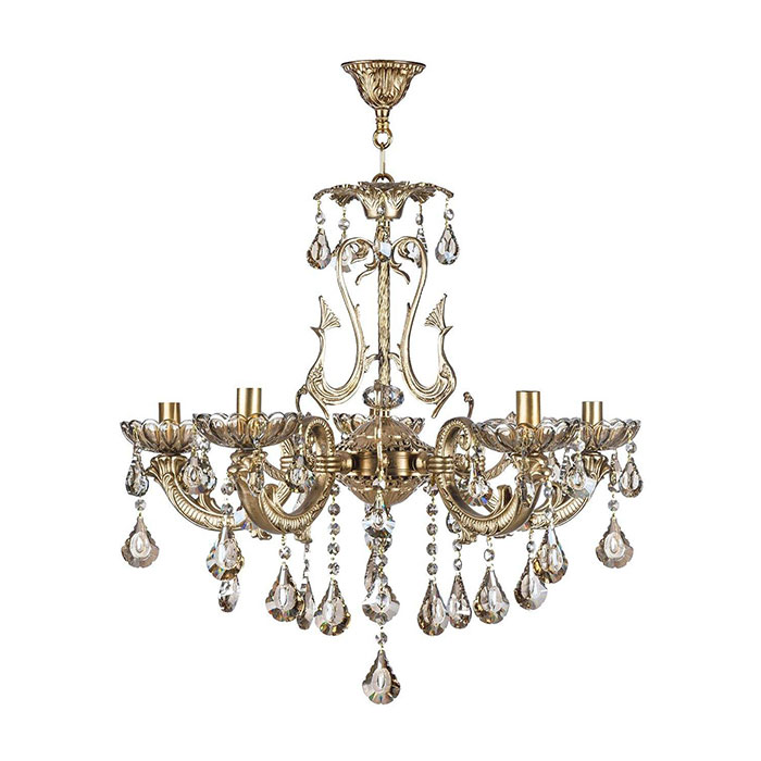 لوستر ۵ شعله چشمه نور کد C2137/5