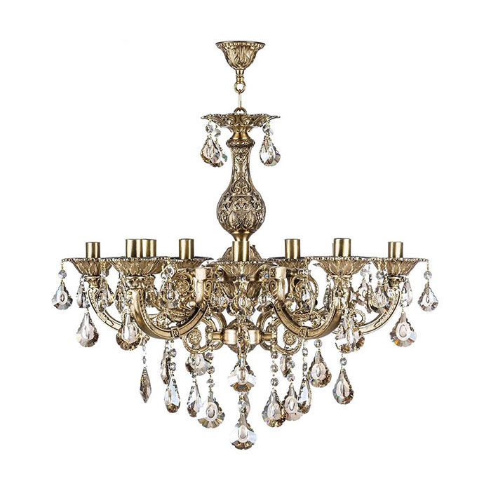 لوستر ۱۰ شعله چشمه نور کد C2131/5+5-A