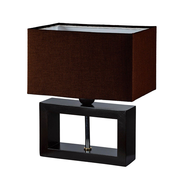 آباژور رومیزی چوبی چشمه نور مدل MT7068/BR