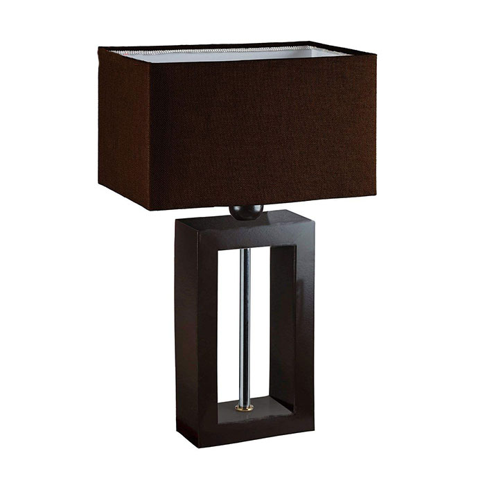 آباژور رومیزی چوبی چشمه نور مدل MT7067/BR