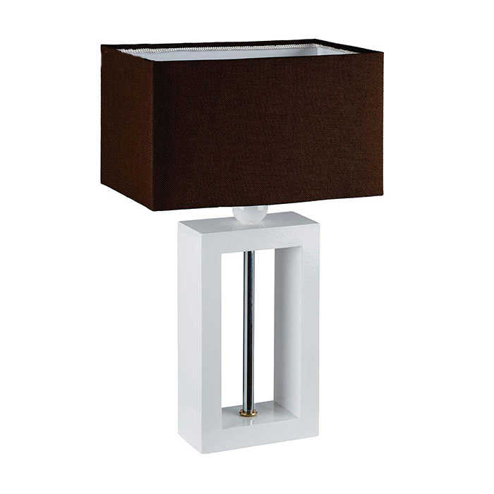 آباژور رومیزی چوبی چشمه نور مدل MT7067/WT