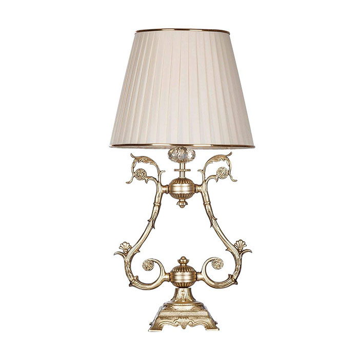 آباژور رومیزی برنزی چشمه نور مدل C2986/1T-A