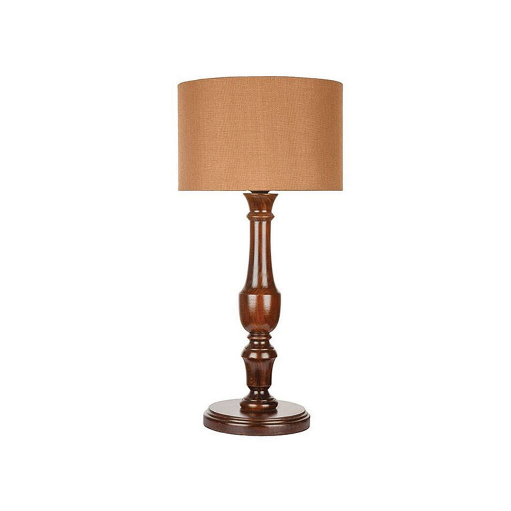 آباژور رومیزی چوبی چشمه نور مدل MT7019/BR