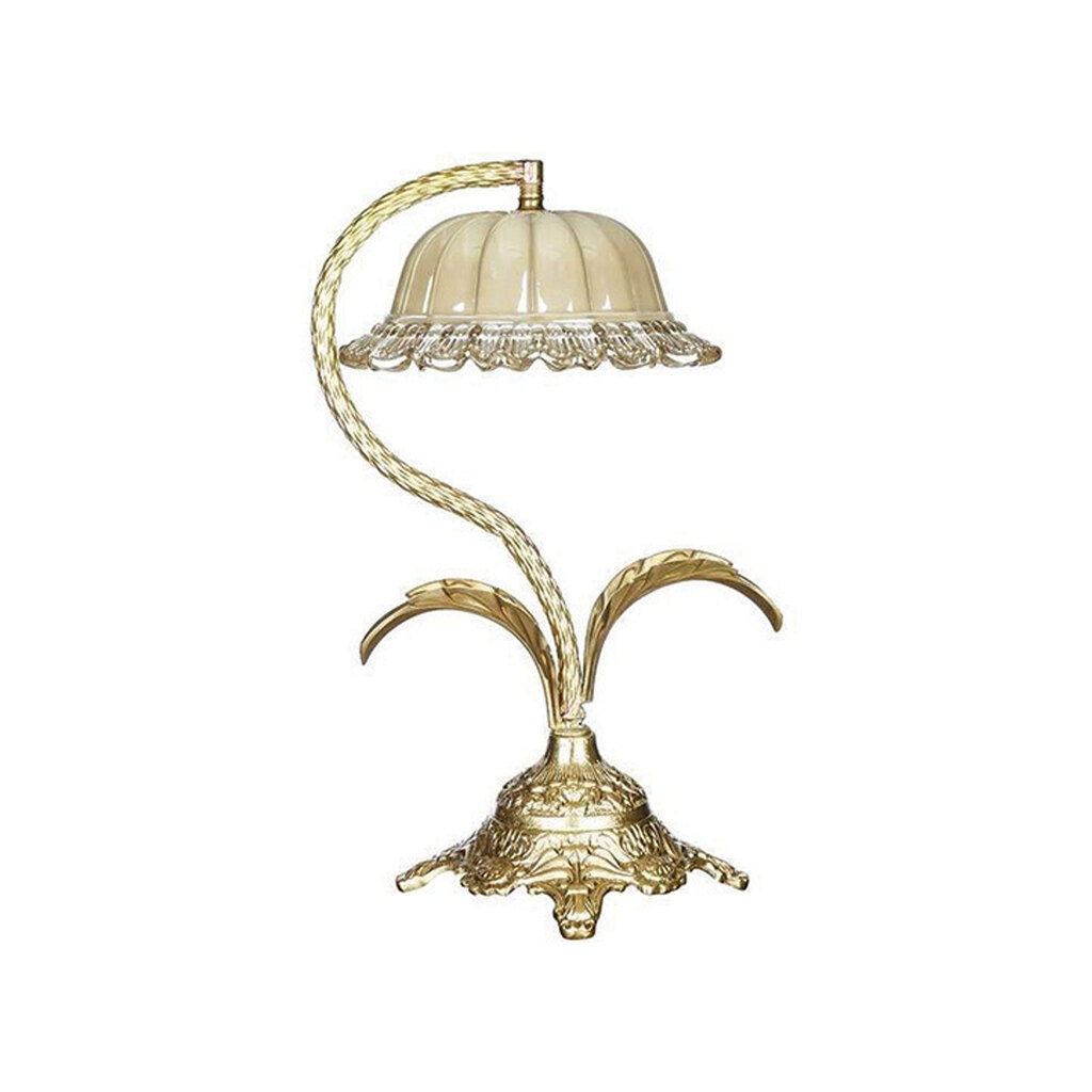 آباژور رومیزی برنزی چشمه نور مدل C2109/A