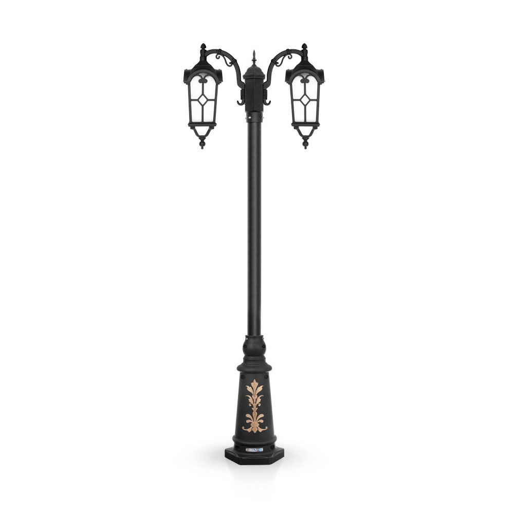 چراغ حیاطی ایستاده شب تاب مدل روشا SH-105620120