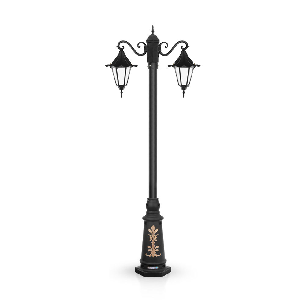 چراغ حیاطی ایستاده شب تاب مدل چتری SH-104820320