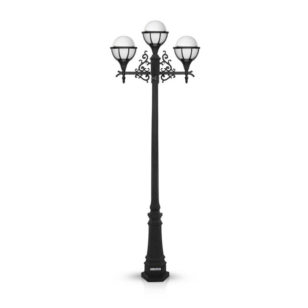 چراغ حیاطی ایستاده شب تاب مدل دیاموند SH-105131311