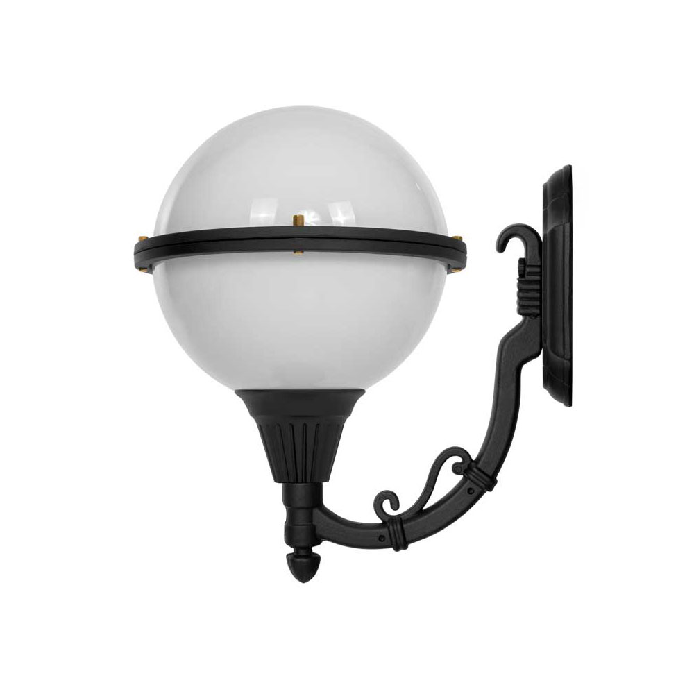 چراغ حیاطی دیواری شب تاب مدل توپی SH-105390110