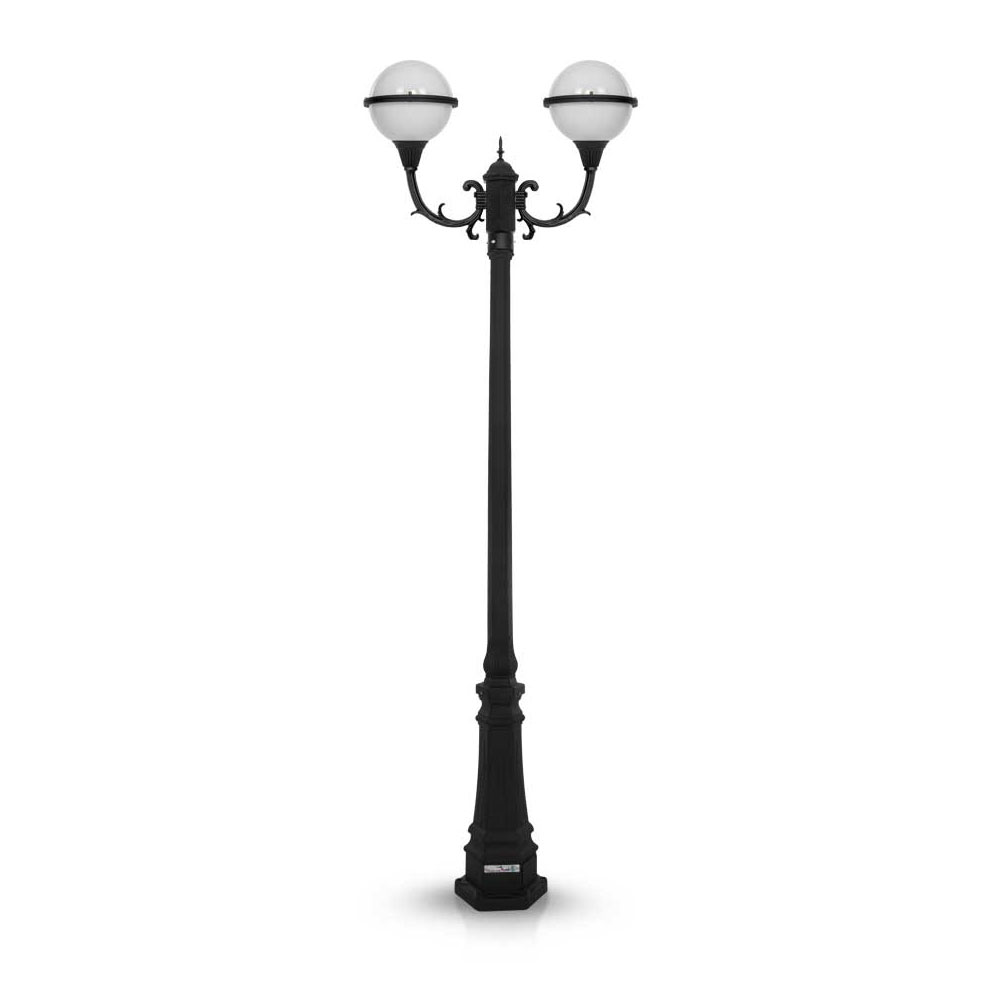 چراغ حیاطی ایستاده شب تاب مدل توپی SH-105320210