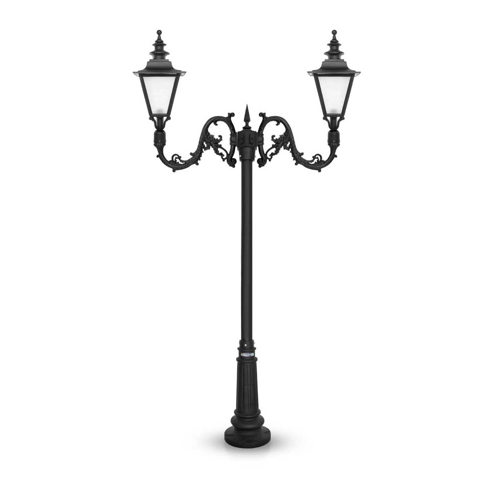 چراغ حیاطی ایستاده شب تاب مدل انگلیسی SH-107422710