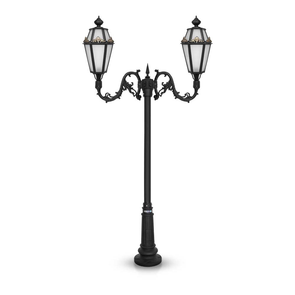 چراغ حیاطی ایستاده شب تاب مدل برنارد SH-1090221710