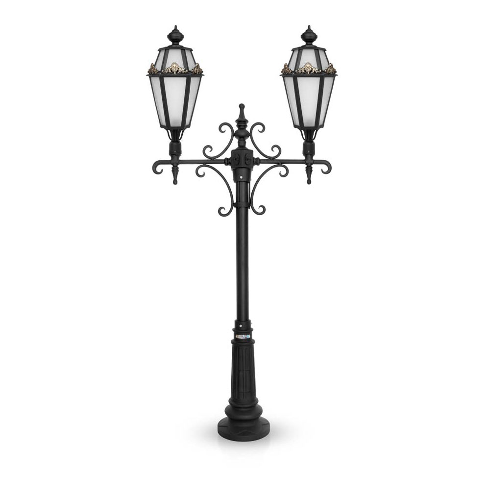 چراغ حیاطی ایستاده شب تاب مدل برنارد SH-109021010