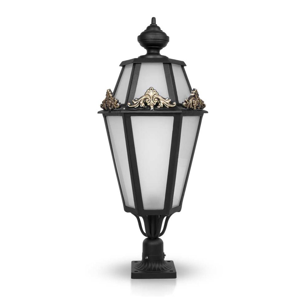 چراغ حیاطی سردری شب تاب مدل برنارد SH-109002020