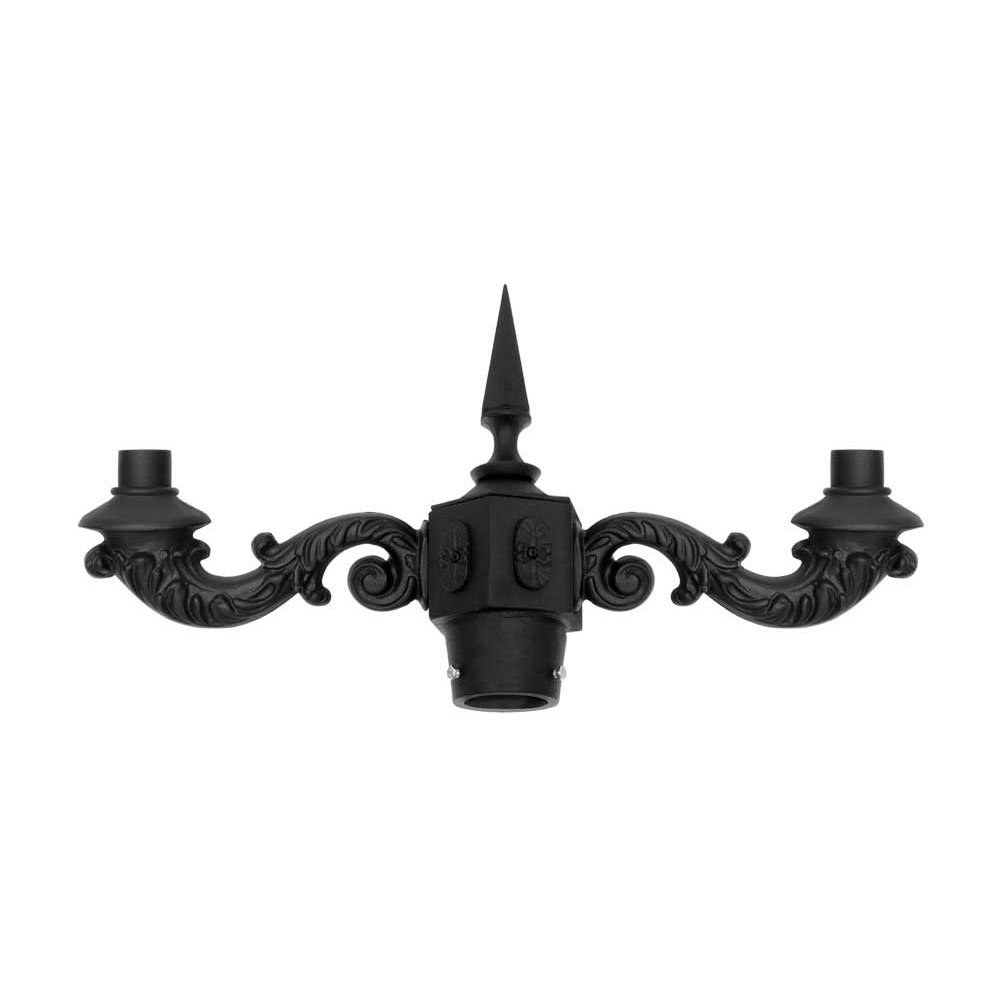 شاخه چراغ پارکی سه شاخه شب تاب مدل فلورانس